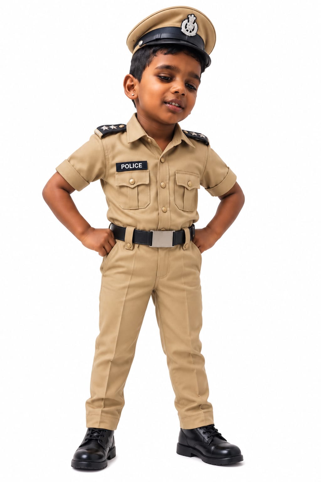 Policeman character figure photo